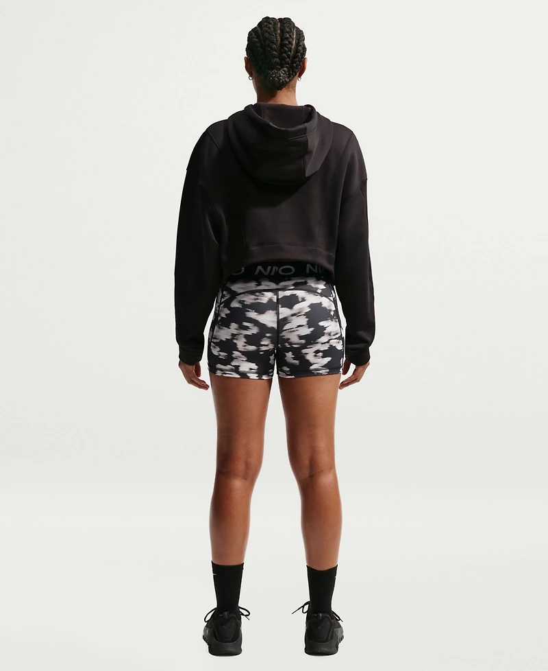Nike Pro Women's 3" Mid-Rise Printed Biker Shorts