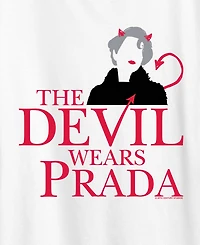 Hybrid Apparel Plus The Devil Wears Prada Miranda logo Short-Sleeve T-Shirt