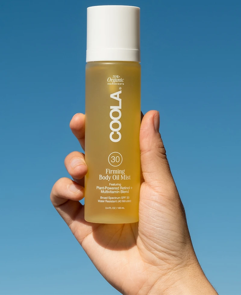Coola Firming Body Oil Mist Spf 30, 3.4 oz.