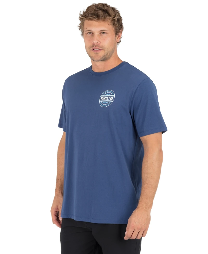 Hurley Men's Classic Crewneck Short-Sleeve T-Shirt