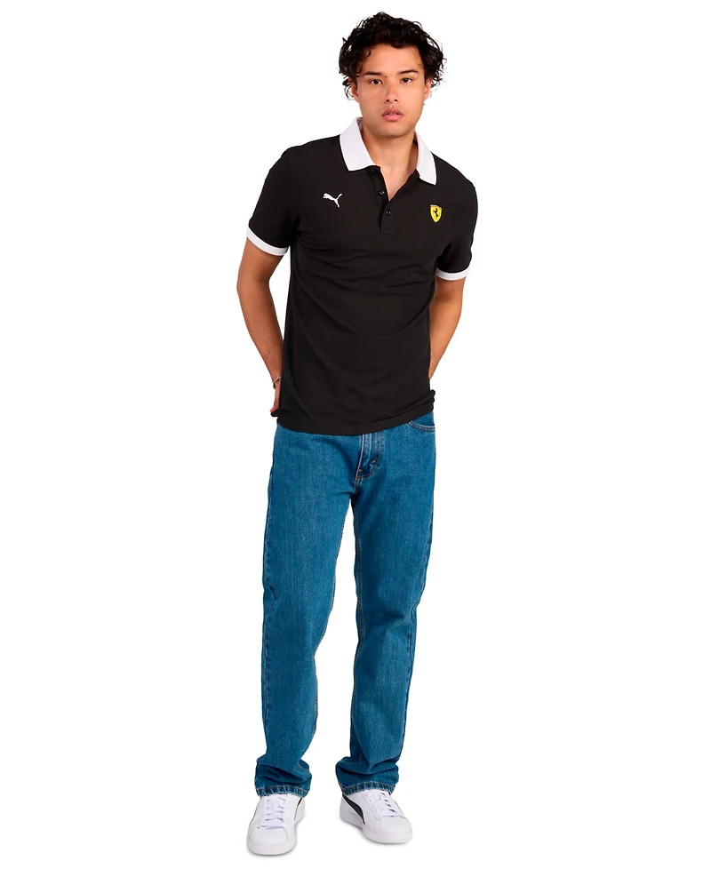 Puma Men's Ferrari Piquet Short-Sleeve Polo Shirt