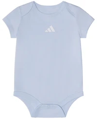 adidas Baby Boys' Short-Sleeve Bodysuit and Shorts, 2-Piece Set