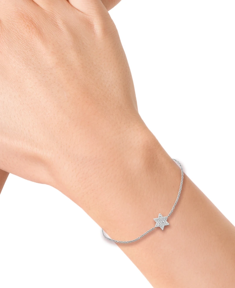 Effy Collection Diamond (1/5 ct. t.w.) Bracelet in 14k White Gold