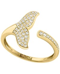 Effy Collection Diamond (1/5 ct. t.w.) Ring in 14k Yellow Gold
