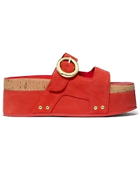 kate spade new york Women's Halo Platform Footbed Sandals
