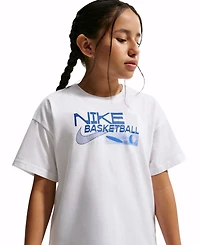 Nike Girls' 7-16 Sportswear Short-Sleeve T-Shirt