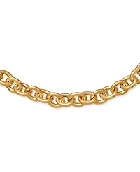 Donna Karan Worn 24k Gold Plated Wave Coin Flex Bracelet