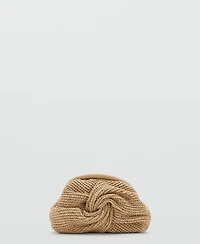 Mango Women's Natural Fibre Handbag