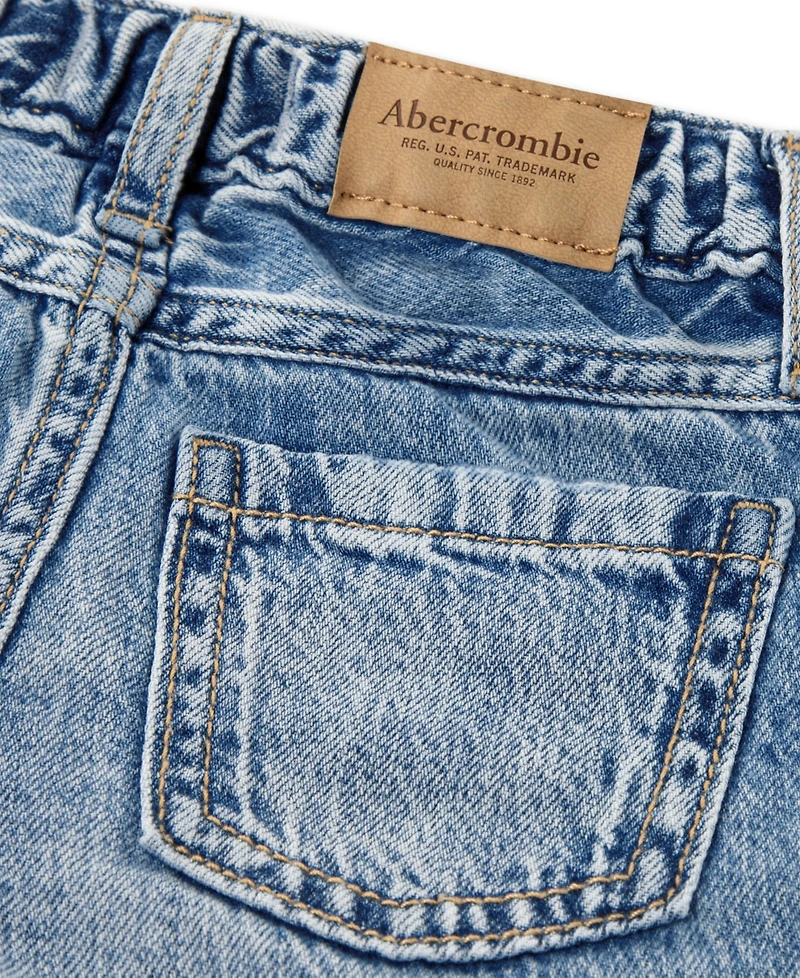 abercrombie kids Baby Girls' Low Rise Hearts Baggy Jeans