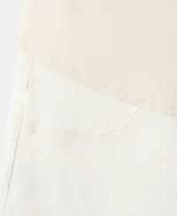 Mango Women's Maternity Flared Cropped Jeans