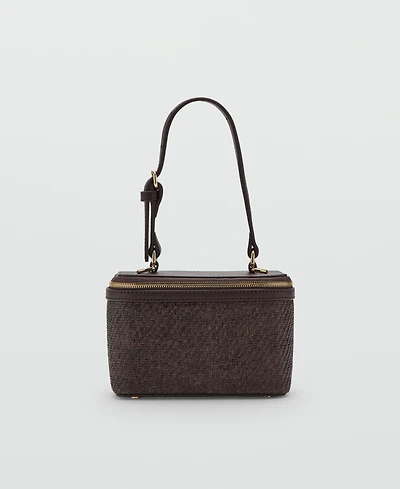 Mango Women's Natural Fiber Toiletry Bag