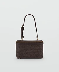 Mango Women's Natural Fiber Toiletry Bag