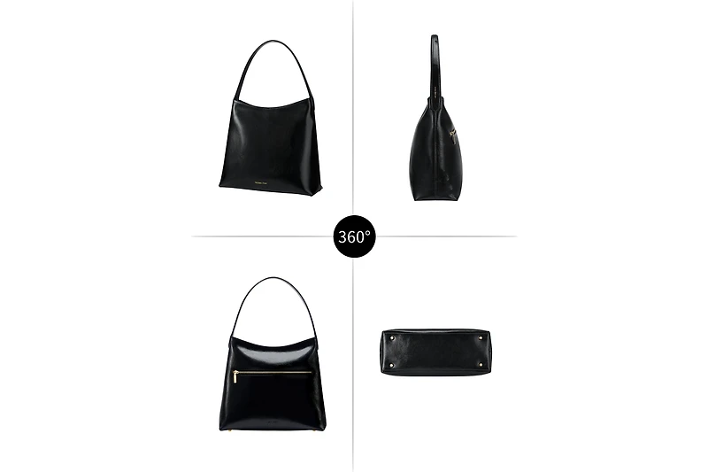 Victoria Hyde London Carol Large Leather Shoulder Bag