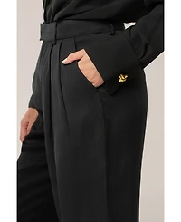 Jluxlabel Women's Axel Pleated Trouser