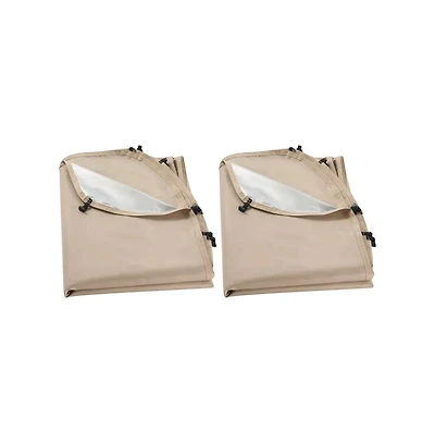 Gouun Sun Shade Sail Covers for 6 by 6 Feet Screen House Tent