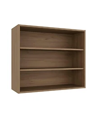 Fm Furniture Chinle Wall Cabinet in Melamine with Open Storage