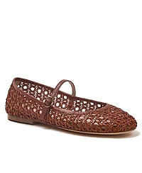 Lands' End Women's Woven Mary Jane Flats