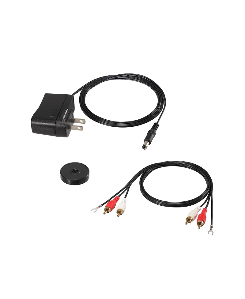 Audio Technica Fully Manual Belt-Drive Turntable- Wood