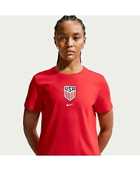 Nike Women's Red Usmnt Crest T-Shirt