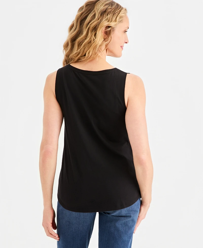 Style & Co Women's V-Neck Tank Top, Macy's Exclusive