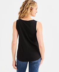 Style & Co Women's V-Neck Tank Top, Macy's Exclusive