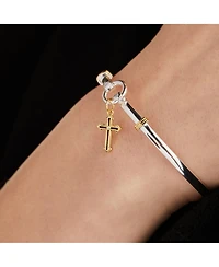 Alex and Ani Cross Clip Bangle