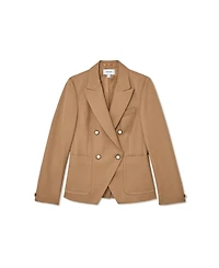 Reiss Women's Gigi Wool-Blend Double-Breasted Blazer
