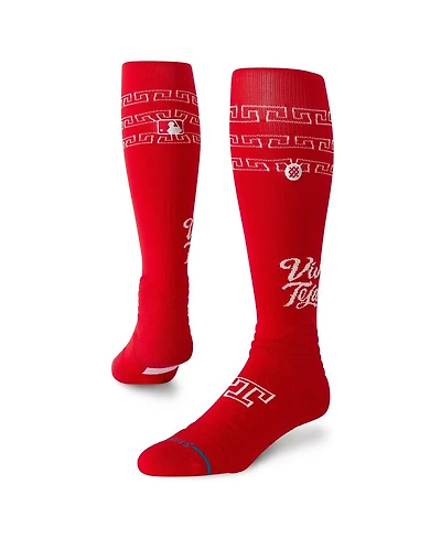 Stance Men's and Women's Red Texas Rangers 2026 City Connect Over The Calf Socks