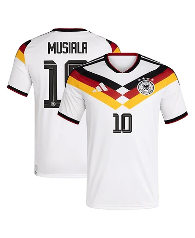 Adidas Men's Jamal Musiala White Germany National Team 2026 Home Replica Jersey