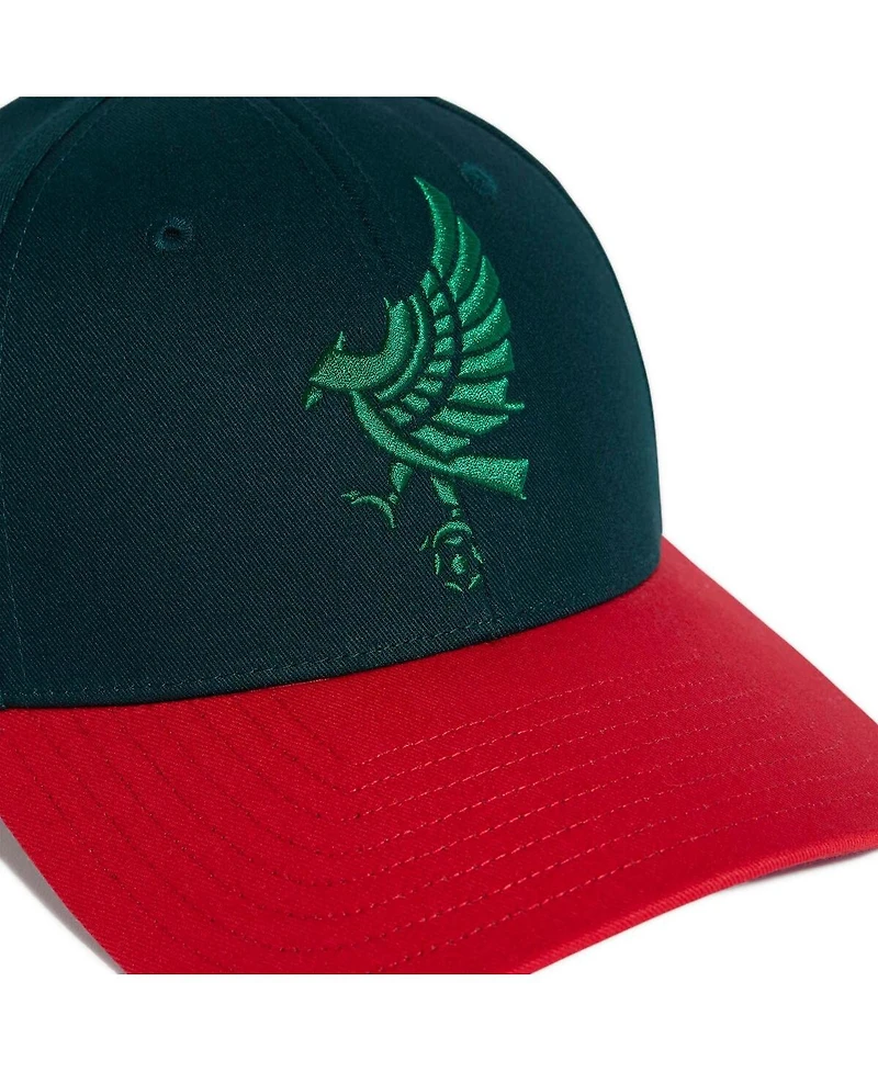 Adidas Men's and Women's Green/Red Mexico National Team Eagle Baseball Adjustable Hat