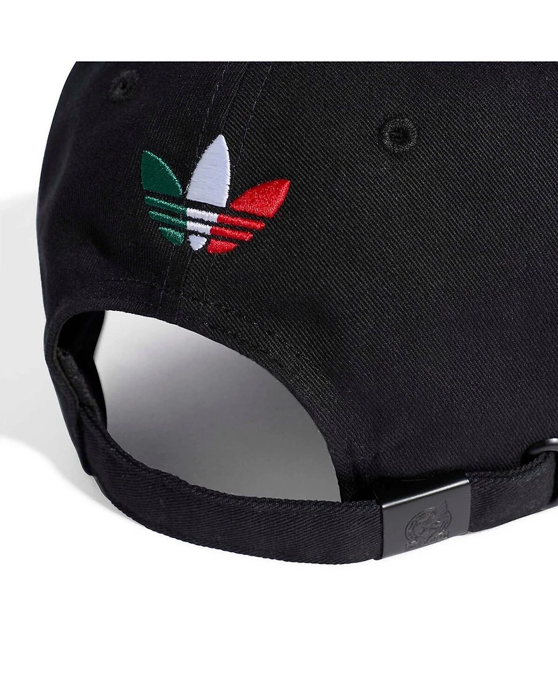 Adidas Men's and Women's Black/Green Mexico National Team Eagle Baseball Adjustable Hat