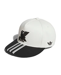 Adidas Men's and Women's White Japan National Team Pinched Crown Adjustable Hat