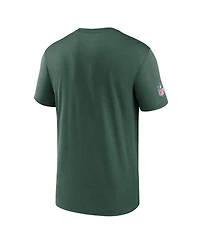 Nike Men's Green Bay Packers Sideline Legend Small Logo Dri-fit T-Shirt