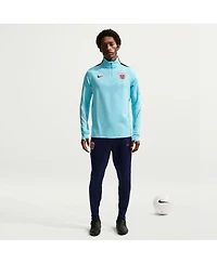 Nike Men's Blue Norway National Team 2026 Strike Dri-fit Quarter-Zip Drill Sweatshirt