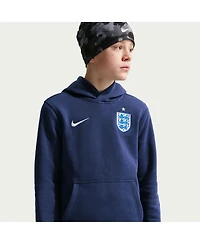 Nike Big Boys and Girls Navy England National Team Club Hoodie