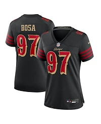 Nike Women's Nick Bosa Black San Francisco 49ers 2025 Rivalries Collection Game Jersey