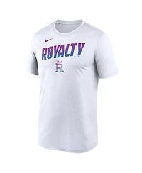 Nike Men's White Kansas City Royals 2026 Connect Team Phrase Script Dri-fit T-Shirt