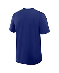 Nike Men's Royal Los Angeles Dodgers Authentic Collection Early Work Tri-Blend Dri-fit T-Shirt