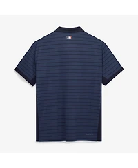 Nike Men's Navy Houston Astros Authentic Collection Striped Victory Dri-fit Polo Shirt