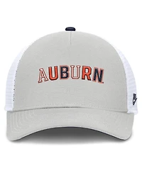 Nike Men's and Women's Gray Auburn Tigers 2026 Basketball Refresh 5-Panel Rise Trucker Hat