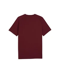 Puma Men's Maroon Portugal National Team Tech Pocket T-Shirt