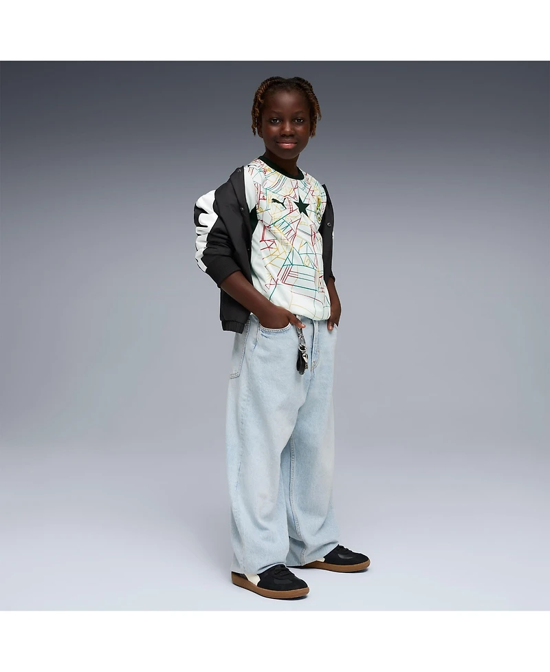 Puma Big Boys and Girls White Ghana National Team 2026 Home Replica Jersey
