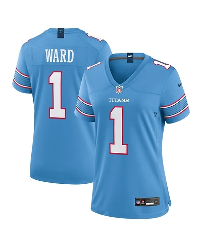 Nike Women's Cameron Ward Light Blue Tennessee Titans Game Jersey
