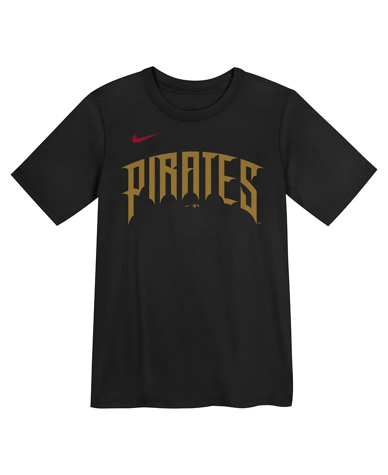 Nike Preschool Paul Skenes Black Pittsburgh Pirates 2026 City Connect Name Number T-Shirt