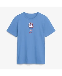 Nike Men's Light Blue Atlanta Braves 2026 City Connect 2-Hit T-Shirt
