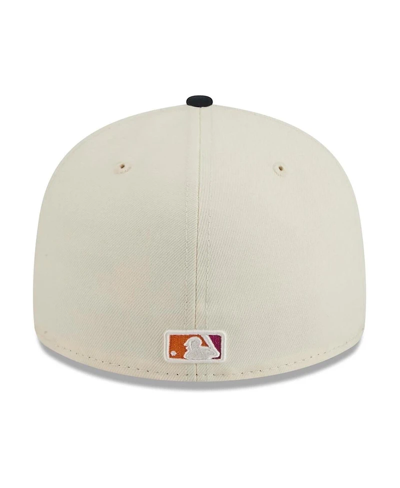 New Era Men's Cream/Obsidian San Diego Padres 2026 City Connect Low Profile 59FIFTY Fitted Hat