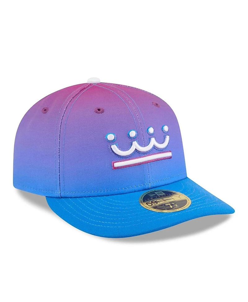 New Era Men's Purple/Blue Kansas City Royals 2026 City Connect Low Profile 59FIFTY Fitted Hat