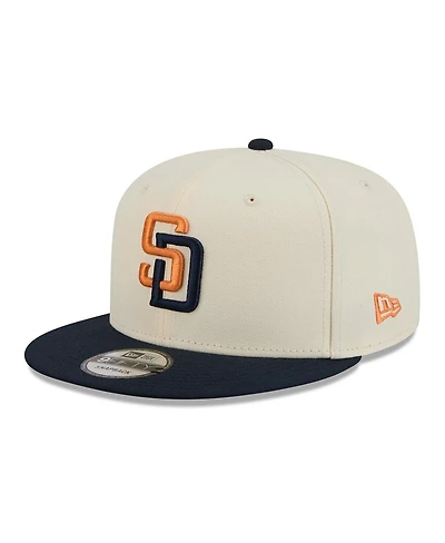 New Era Men's Cream/Obsidian San Diego Padres 2026 City Connect 9FIFTY Snapback Hat