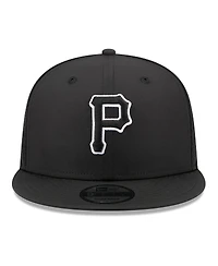 New Era Men's Black Pittsburgh Pirates 2026 Batting Practice 9FIFTY Snapback Hat