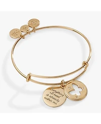 Alex and Ani Hidden Message Butterfly Affirmation Bangle